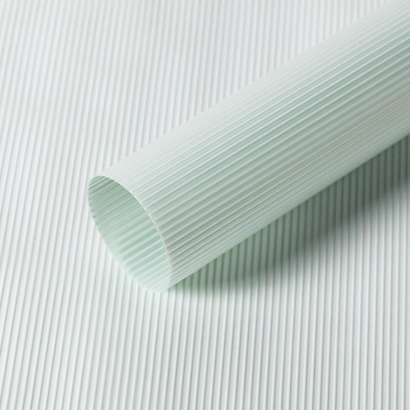 MYHC-04 Haze Line effen kleur verticaal patroon bloemenverpakkingsfilm
