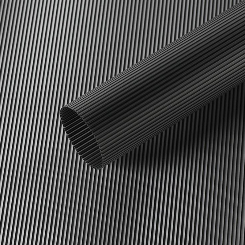 MYHC-04 Haze Line effen kleur verticaal patroon bloemenverpakkingsfilm