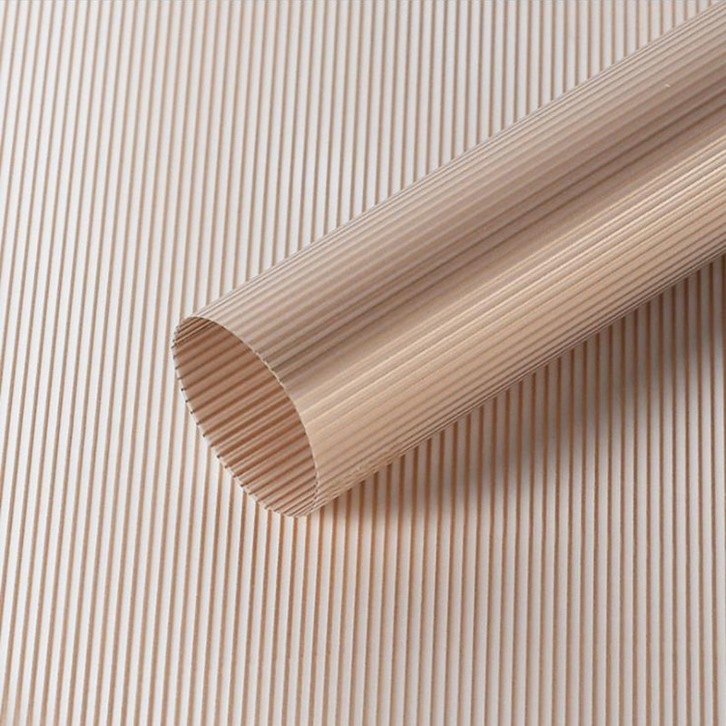 MYHC-04 Haze Line effen kleur verticaal patroon bloemenverpakkingsfilm