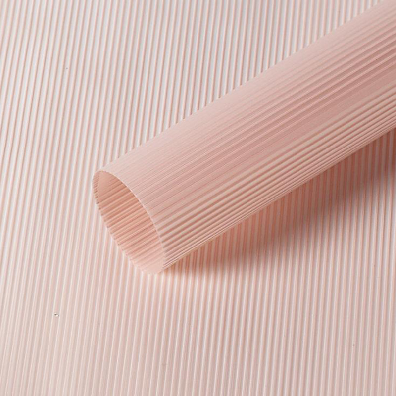MYHC-04 Haze Line effen kleur verticaal patroon bloemenverpakkingsfilm