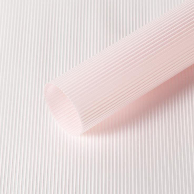 MYHC-04 Haze Line effen kleur verticaal patroon bloemenverpakkingsfilm