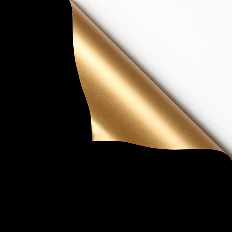 MYHC-17 Enkelzijdig Flash Goud, Dubbelzijdig Dubbelkleurig, Parelmoerfilm Bloeminpakpapier