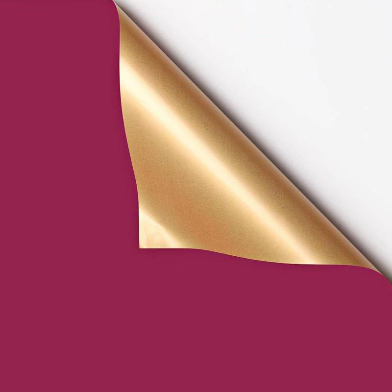 MYHC-17 Enkelzijdig Flash Goud, Dubbelzijdig Dubbelkleurig, Parelmoerfilm Bloeminpakpapier