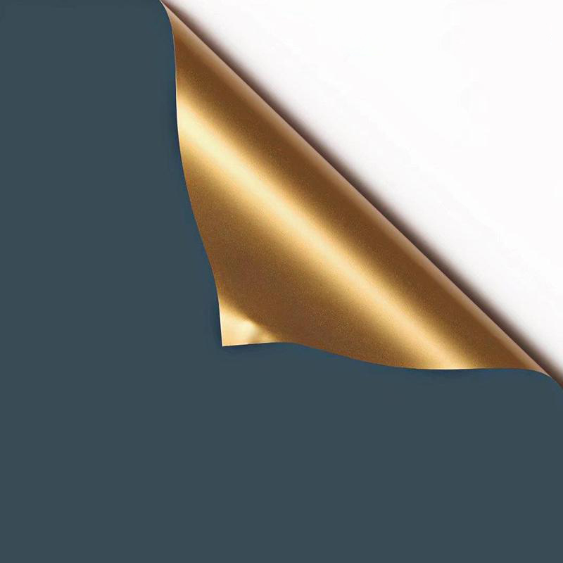 MYHC-17 Enkelzijdig Flash Goud, Dubbelzijdig Dubbelkleurig, Parelmoerfilm Bloeminpakpapier