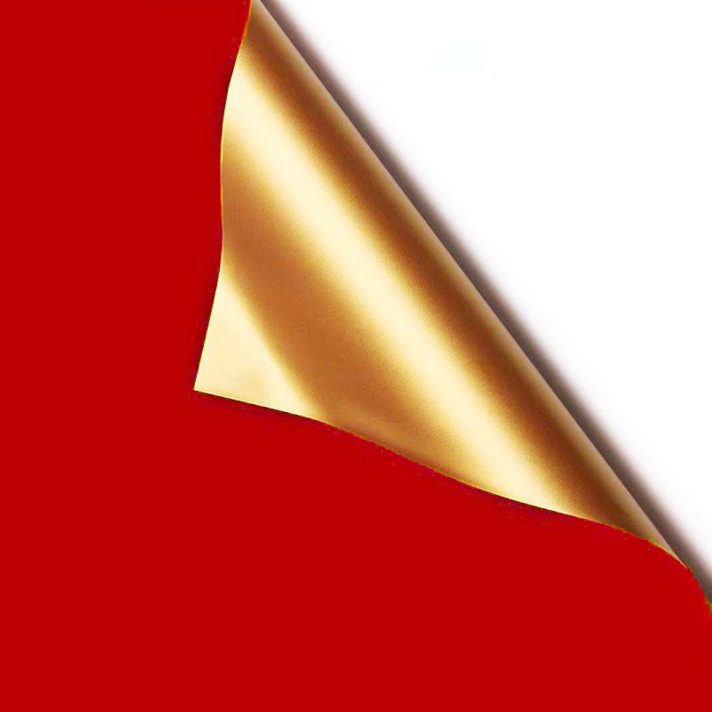 MYHC-17 Enkelzijdig Flash Goud, Dubbelzijdig Dubbelkleurig, Parelmoerfilm Bloeminpakpapier
