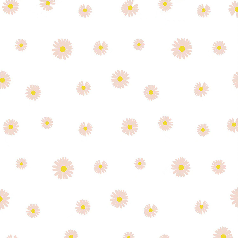 MYHC-18 Fresh Little Daisy Pearl Film Bloem Inpakpapier