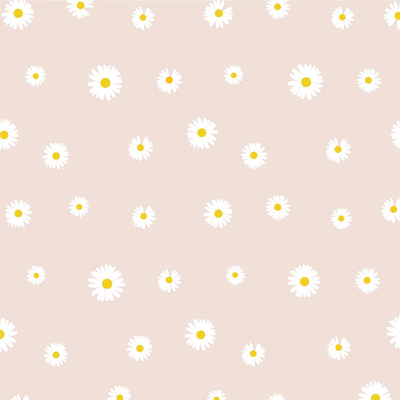 MYHC-18 Fresh Little Daisy Pearl Film Bloem Inpakpapier