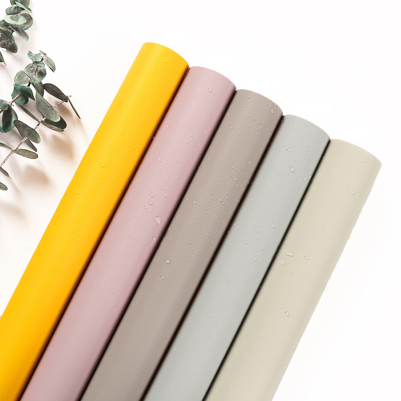 MYHC-30 20 kleuren parelfilm effen kleur bloem inpakpapier