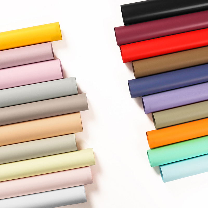MYHC-30 20 kleuren parelfilm effen kleur bloem inpakpapier