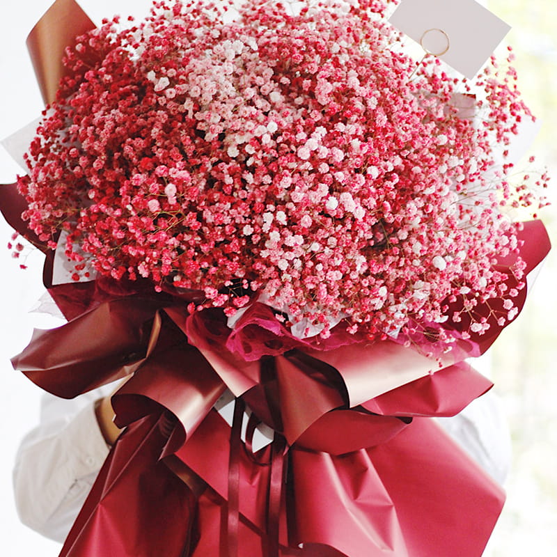 MYHC-36 Fantasie gouden effen kleur bloemen BOPP inpakpapier