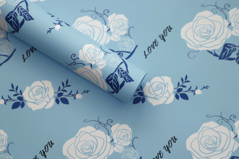 MYHC-47 Laagverzadigd inpakpapier voor bloemen van koeienhuid