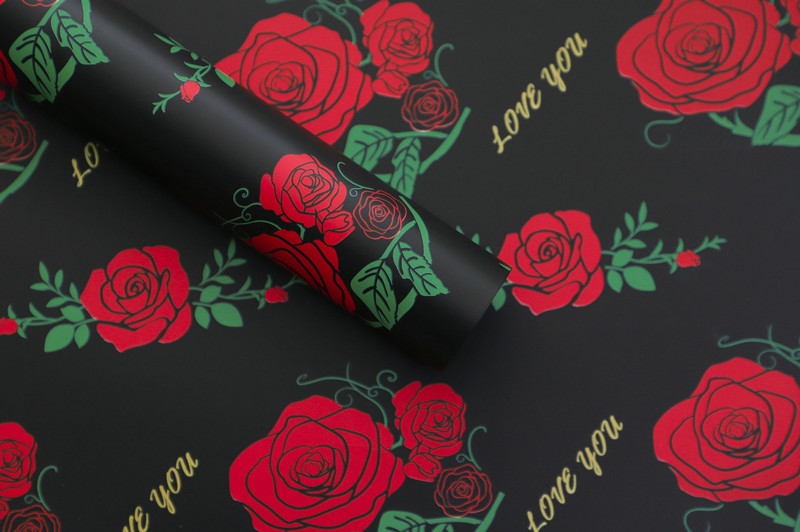 MYHC-47 Laagverzadigd inpakpapier voor bloemen van koeienhuid