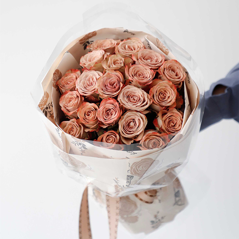 MYHC-47 Laagverzadigd inpakpapier voor bloemen van koeienhuid