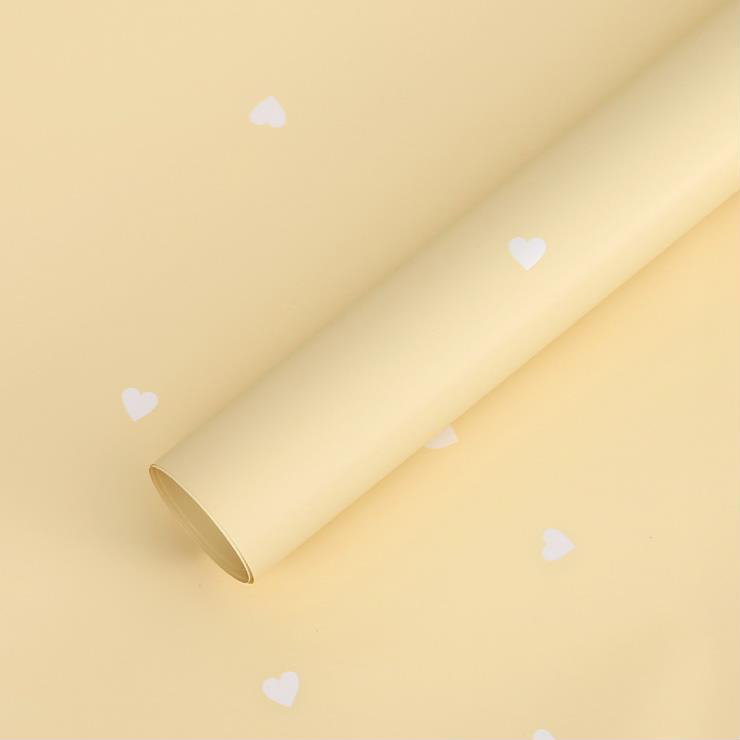 MYHC-63 Little Love Decoratie Parelmoerfilm Bopp Katoenen Bloemverpakkingsfilm