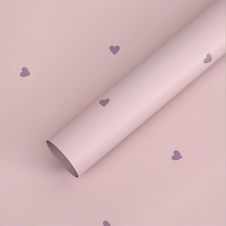 MYHC-63 Little Love Decoratie Parelmoerfilm Bopp Katoenen Bloemverpakkingsfilm