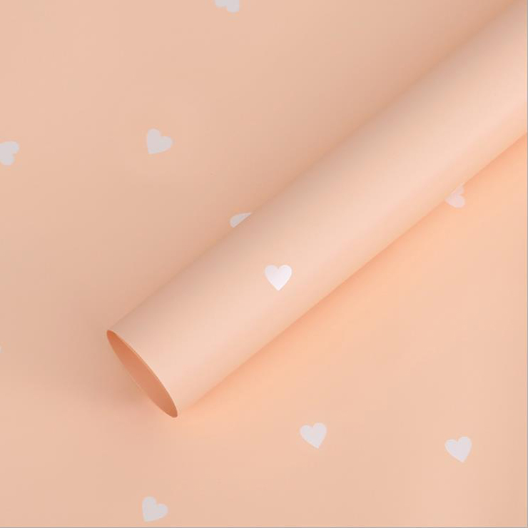MYHC-63 Little Love Decoratie Parelmoerfilm Bopp Katoenen Bloemverpakkingsfilm