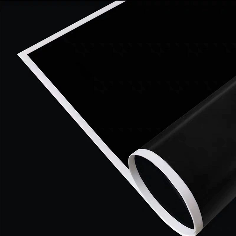 MYHC-69 Zwart-wit Noble Matting Film (BOPP) Waterdicht bloemeninpakpapier