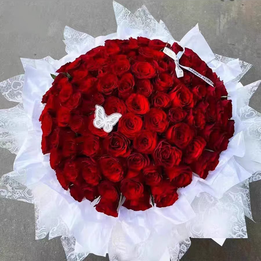 100% waterdichte 6-kleuren bloemenverpakkingsfolie