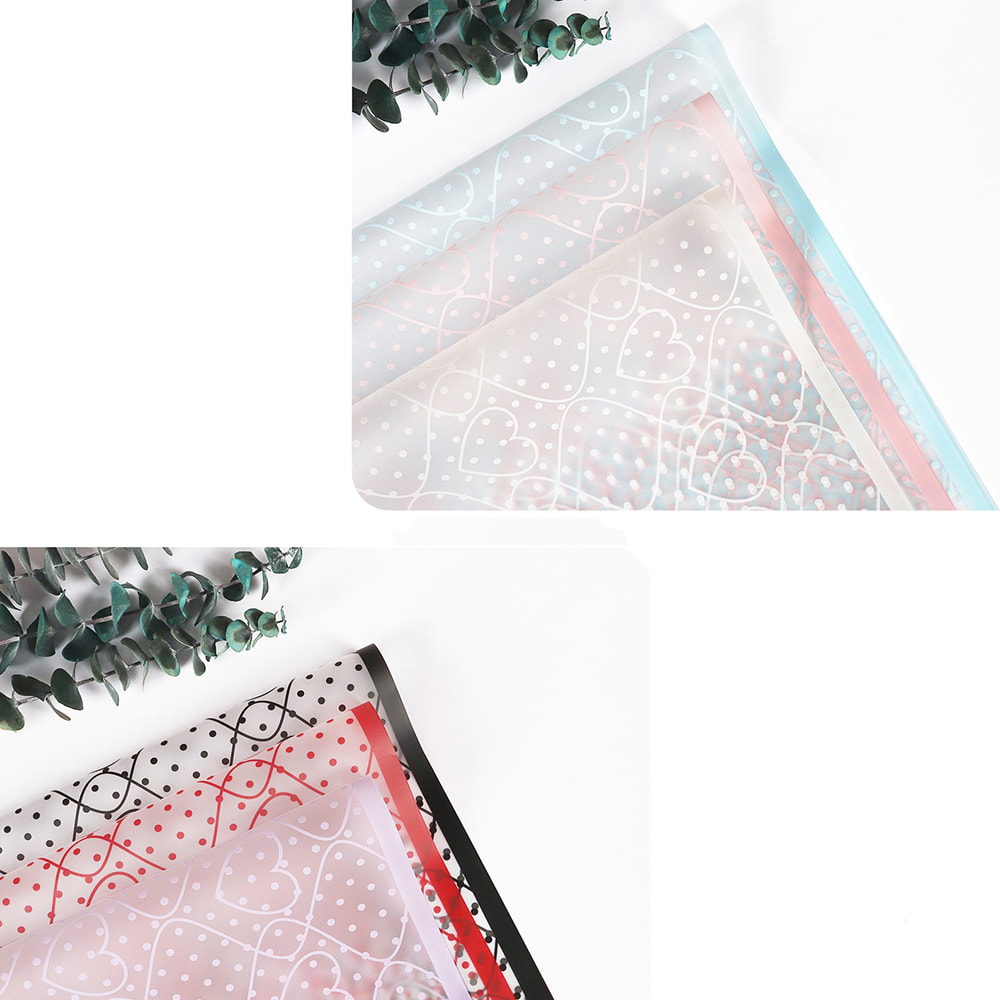Bloemeninpakpapier met gladde textuur