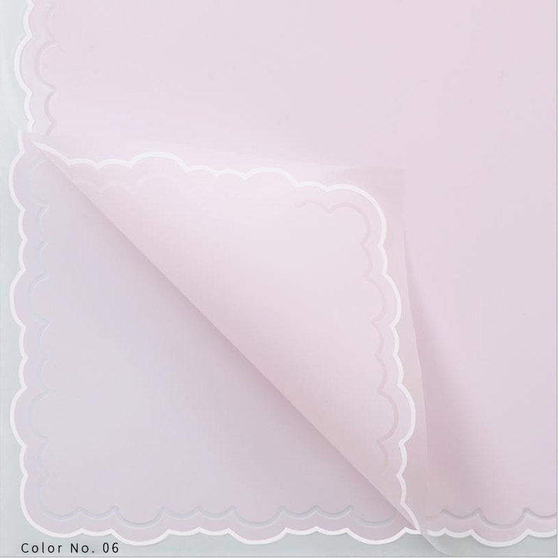Petal jelly film bloemeninpakpapier