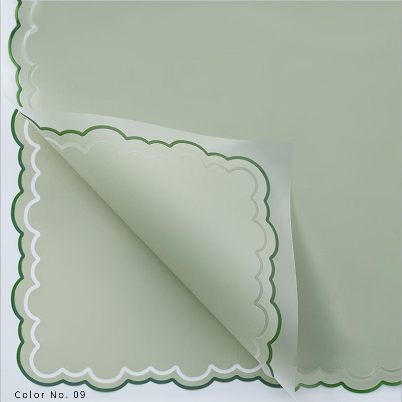 Petal jelly film bloemeninpakpapier