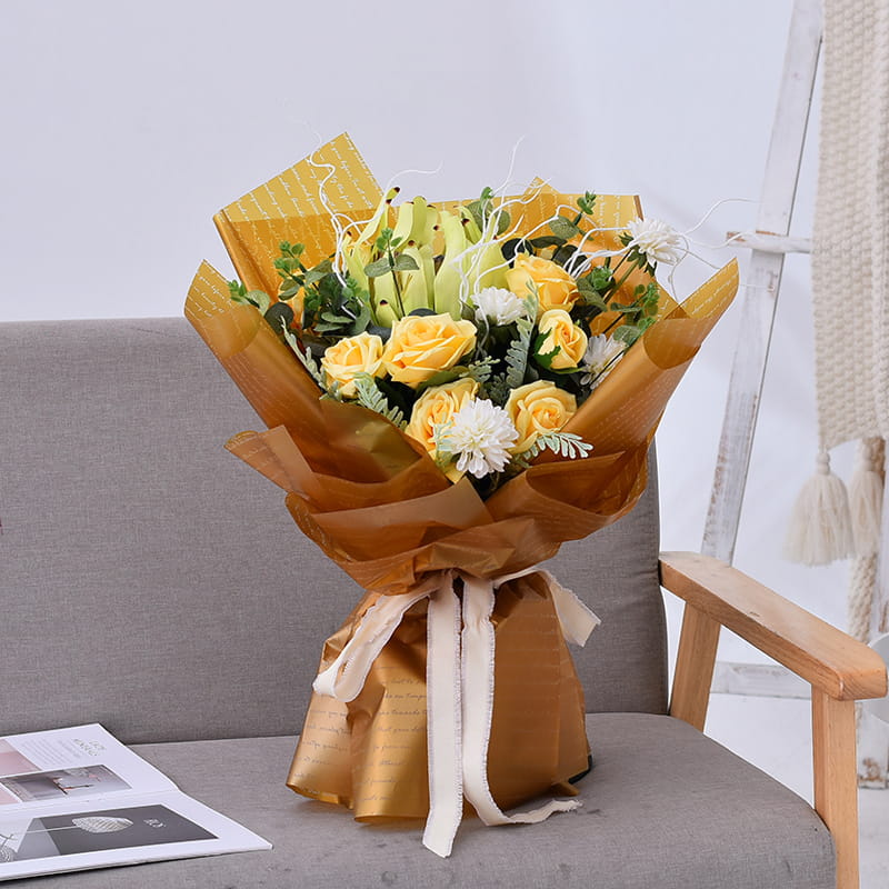 100% waterdichte verdikte bloemenverpakkingsfolie