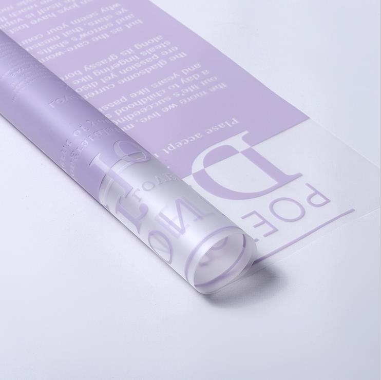 Frosted Jelly Bloem Wrap Film