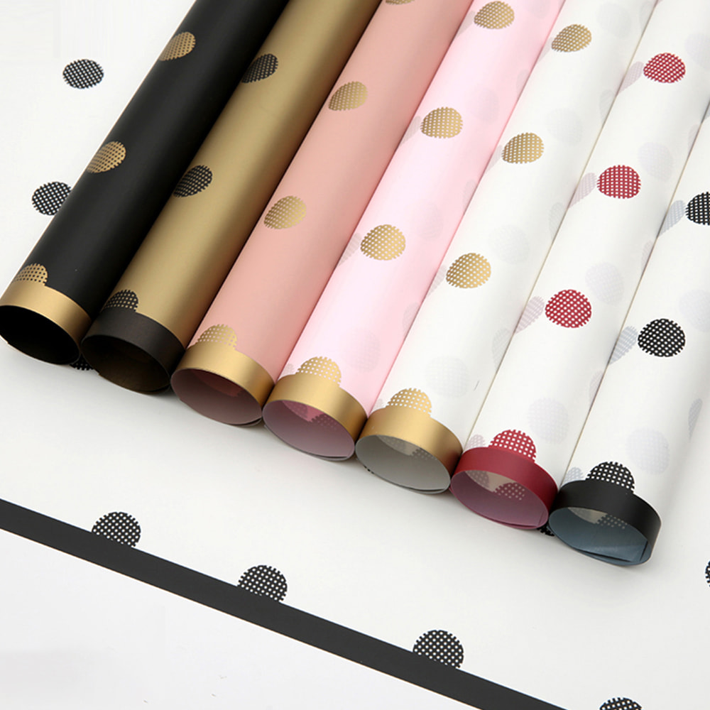 Hansu mat diy bloem inpakpapier