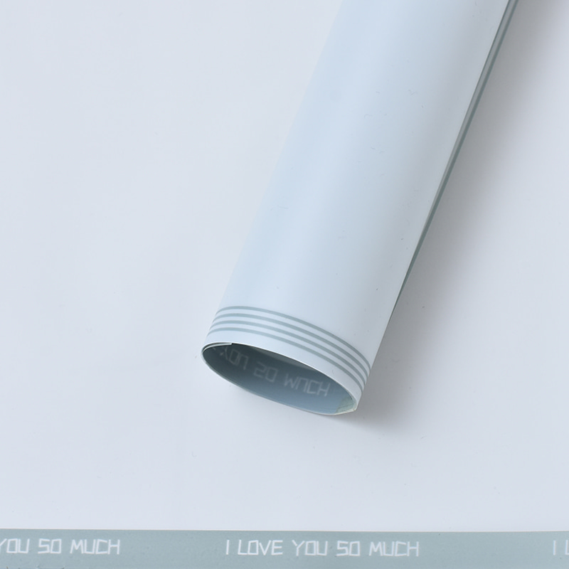 Plastic waterdicht reliëf mat lamineren bloem inpakpapier