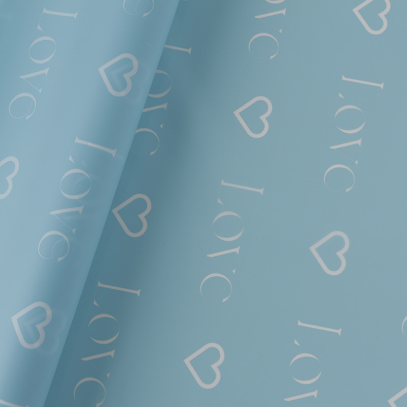 Liefdesbrieven Print Design Bloem Inpakpapier Nossa met waterdichte coating Kleurrijk
