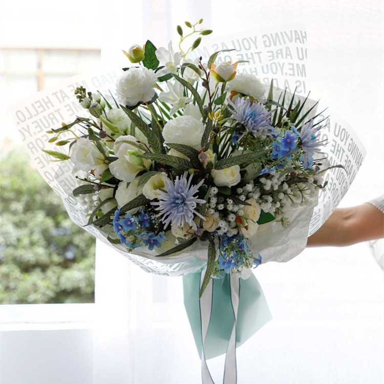Waterdichte coating Art Flower Wrapping Nossa Paper