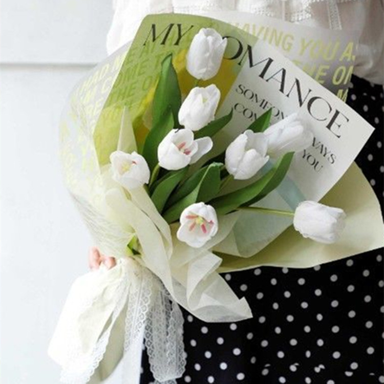 Waterdichte coating Art Flower Wrapping Nossa Paper