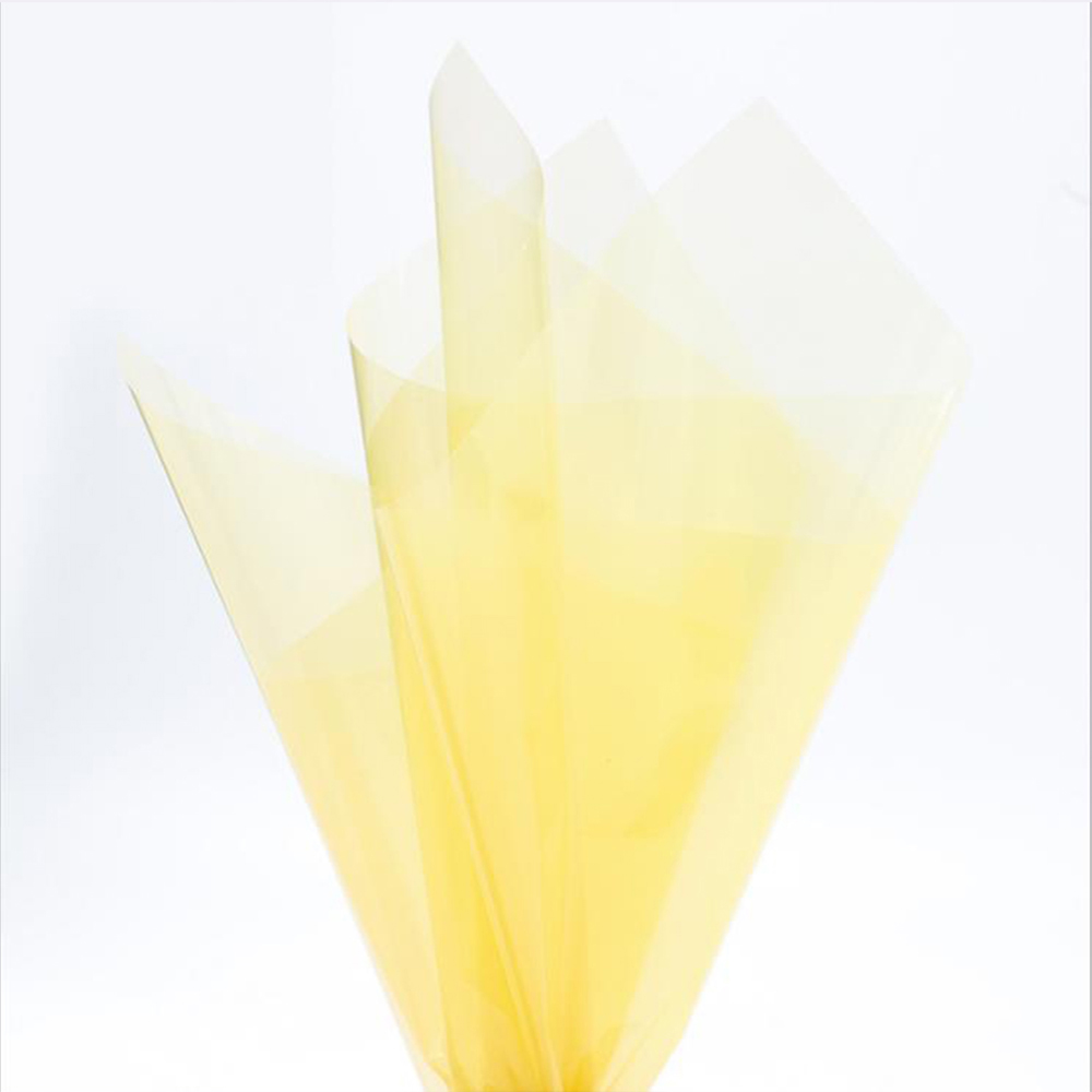 Waterdicht transparant kristalglas bloem inpakpapier