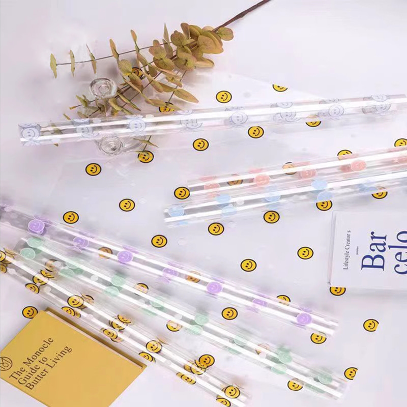 OPP Cellofaan Lachend Gezicht Bloem Inpakpapier