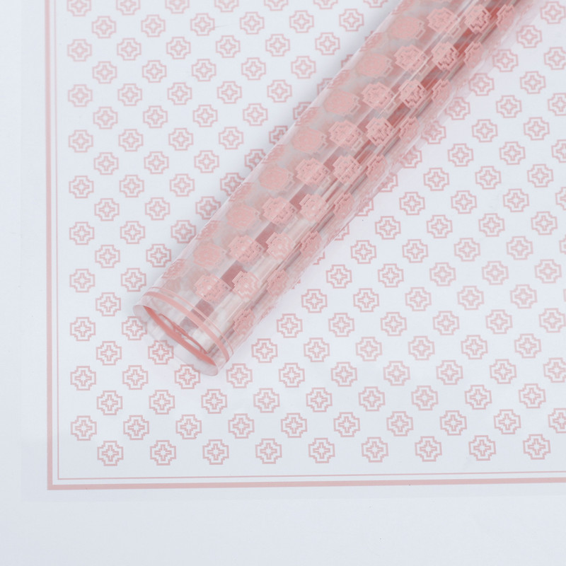 Doorschijnende plastic bloemenwikkelfolie