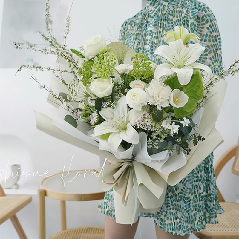7,5 mil dikte plastic bloemenverpakkingsfolie