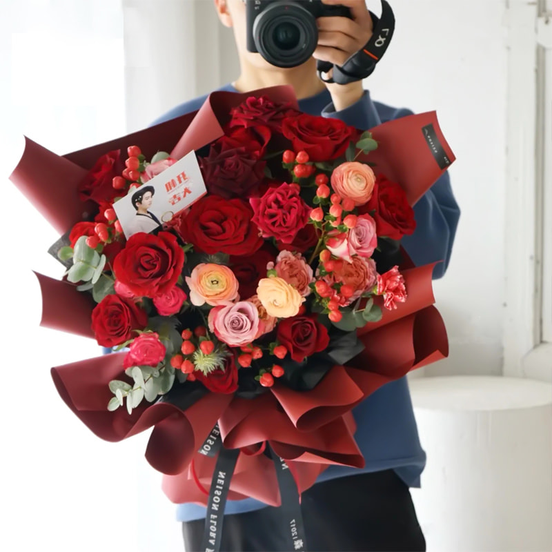 7,5 mil dikte plastic bloemenverpakkingsfolie