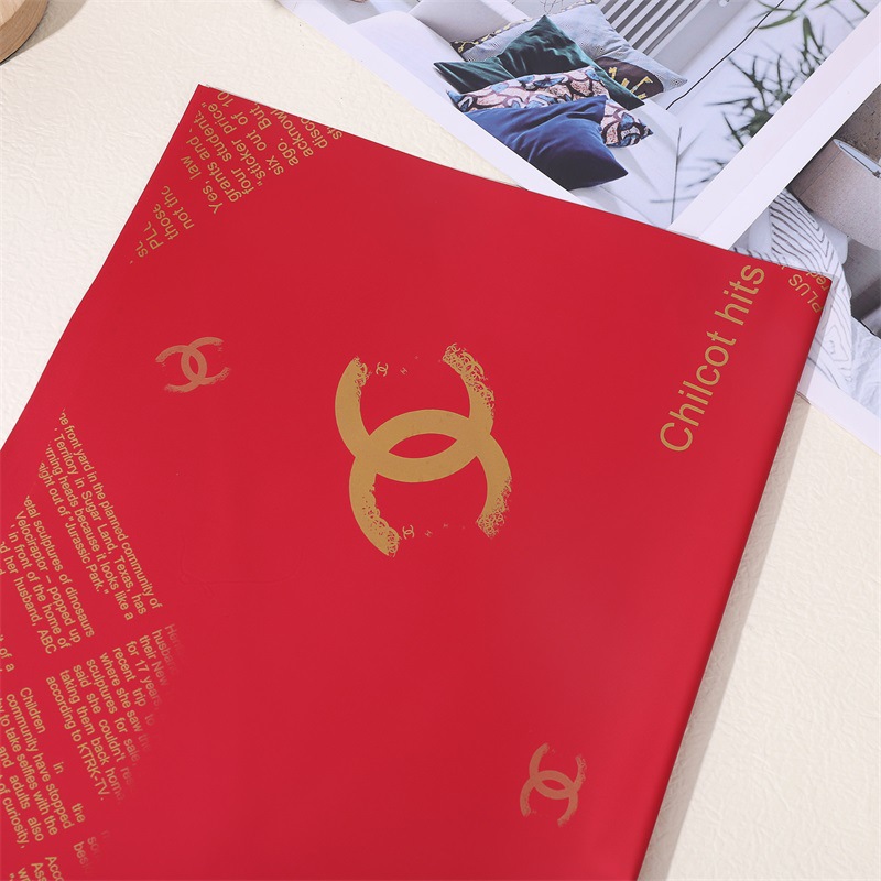 Inpakpapier van het merk Chanel