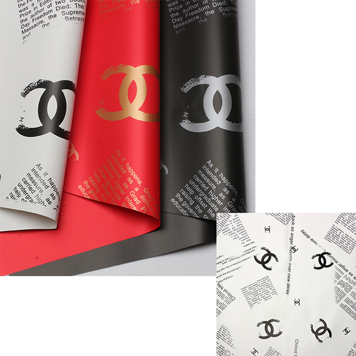 Inpakpapier van het merk Chanel