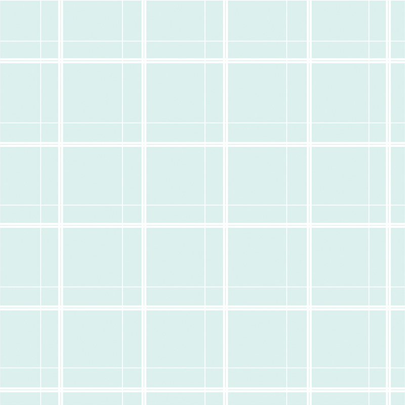 Inpakpapier met acht kleuren geruite bloemen