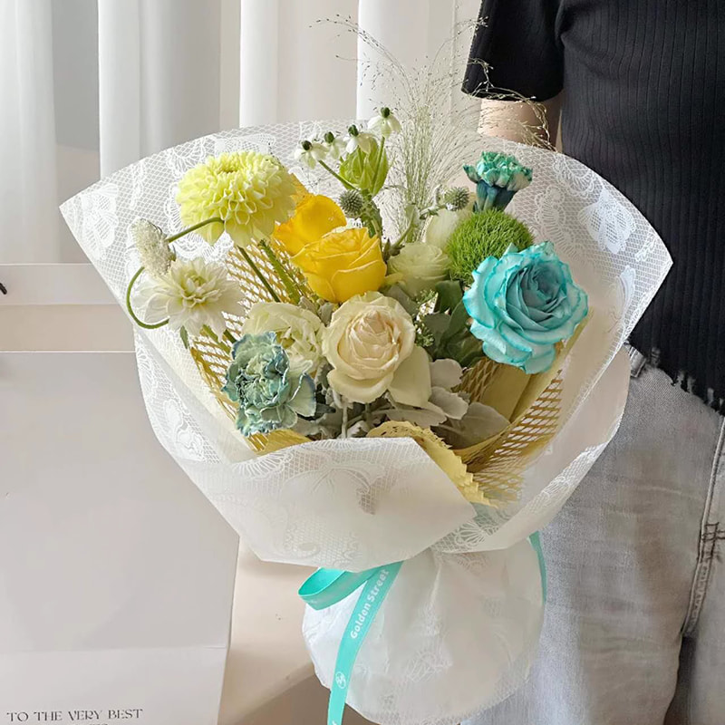 Nuosha bloemeninpakpapier in verschillende patronen en stijlen