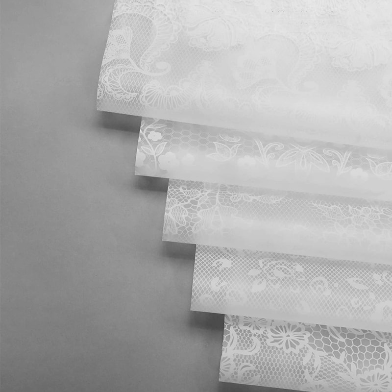Nuosha bloemeninpakpapier in verschillende patronen en stijlen