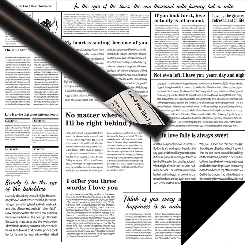 Engelse krantenbloem inpakpapier