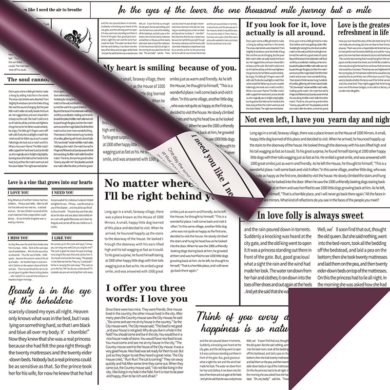 Engelse krantenbloem inpakpapier