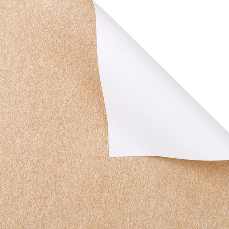 Koreaans inpakpapier in effen kleurenboeket