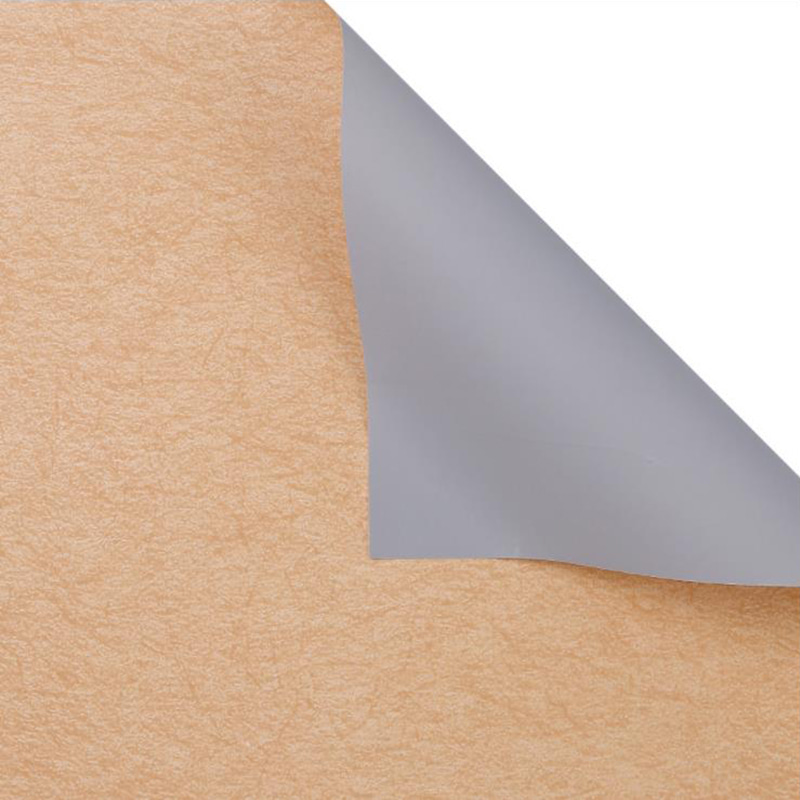 Koreaans inpakpapier in effen kleurenboeket