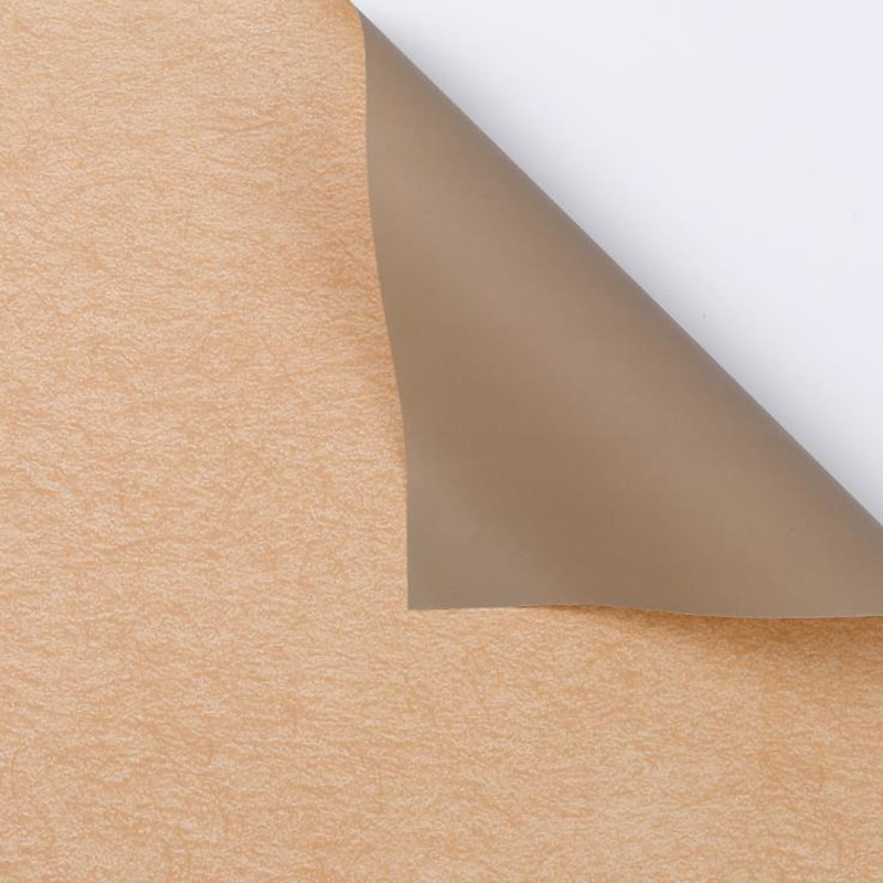 Koreaans inpakpapier in effen kleurenboeket