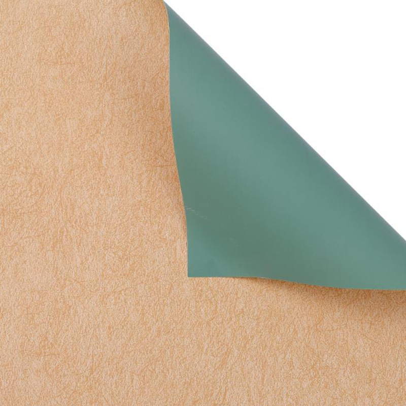Koreaans inpakpapier in effen kleurenboeket