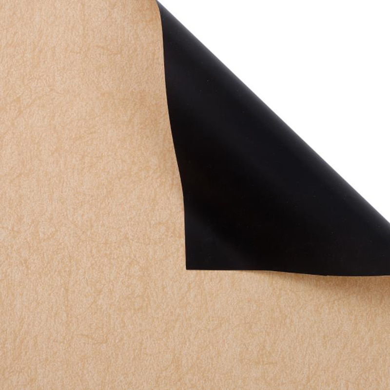 Koreaans inpakpapier in effen kleurenboeket