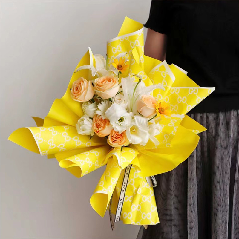Modieus G-Flower inpakpapier